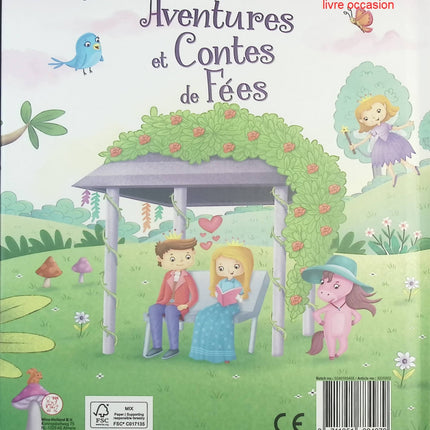 Aventures et contes de fées – recueil d’histoires et contes merveilleux pour enfants – Julie Branté - livre