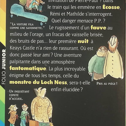 P.P. Cul-Vert et le mystère du Loch Ness – Jean-Philippe Arrou-Vignod – Roman jeunesse enquête et humour – Livre enfants - livre