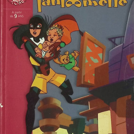 Fantastique Fantômette livre enfant aventure policière Georges Chaulet Bibliothèque Rose héroïne mystère jeunesse - Livre