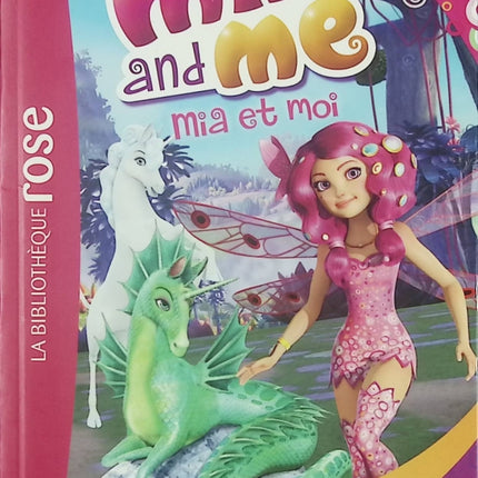 Mia et moi tome 5 Une grande nouvelle livre enfant Rainbow Bibliothèque Rose roman jeunesse licornes aventure magique - Livre