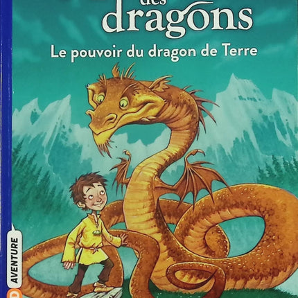 Maîtres des dragons tome 1 Le pouvoir du dragon de Terre livre jeunesse Tracy West aventure fantastique dragons - Livre