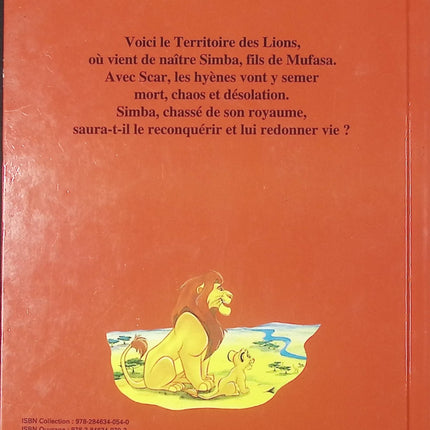 Livre enfant Disney – Le Roi Lion – Histoire illustrée – dès 3 ans - livre