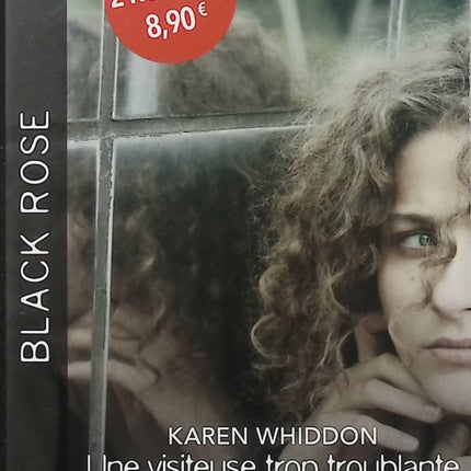 Une visiteuse trop troublante - Le silence de la neige - Karen Whiddon - Rachel Lee - Black Rose - Romance suspense - Menaces - Enquête - Meurtre - Journaliste - Shérif - Danger - Secrets - Protection - Ranch - Livre