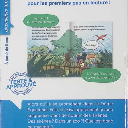 Les amis du zoo de Beauval – Le secret du lamantin : Livre jeunesse Premières lectures pour enfants – Eva Grynszpan & Miss Paty - livre