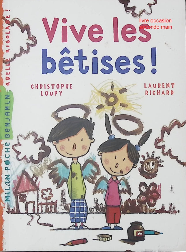 Vive les bêtises ! – Livre jeunesse humour et premières lectures pour enfants – Christophe Loupy & Laurent Richard - livre
