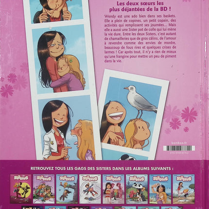 Les Sisters – William Cazenove – BD humour jeunesse famille sœurs vie quotidienne rigolade école - Livre BD