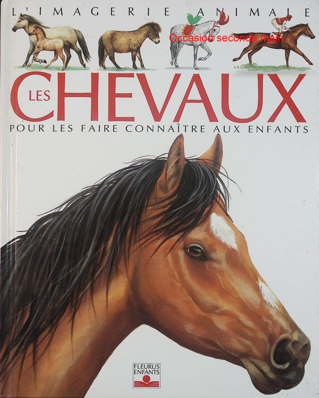 Les Chevaux – Pour les faire connaître aux enfants – Émilie Beaumont, Agnès Vandewiele – L'Imagerie Animale – Livre d'occasion - Livre