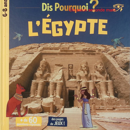Dis pourquoi ? L'Égypte – Virginie Aladjidi, Caroline Pellissier – Documentaire jeunesse sur l'Égypte antique – Livre d'occasion - Livre