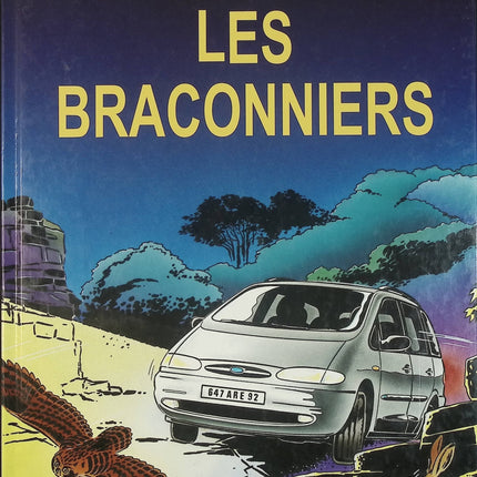 Les Braconniers – Antoine Piwnik, Jean Guihard, Sool Sbiera – Bande dessinée aventure – Livre d'occasion - Livre BD