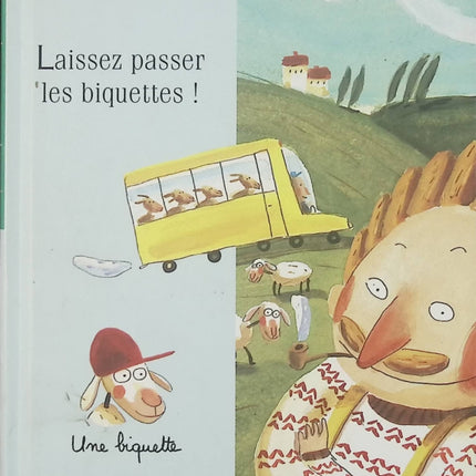 Laissez passer les biquettes ! – Michel Piquemal, Benjamin Chaud – Album jeunesse humoristique – Livre d'occasion - Livre