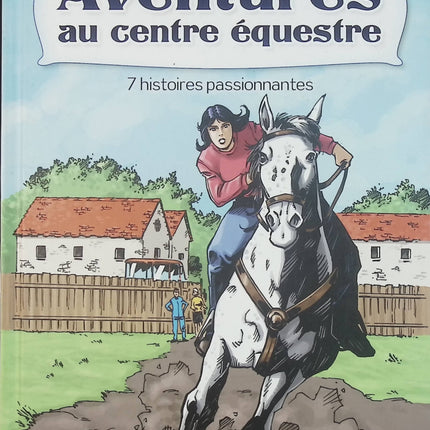 Aventures au centre équestre – Lisa & Cyrano – Histoires passionnantes autour des chevaux – Livre d'occasion - Livre
