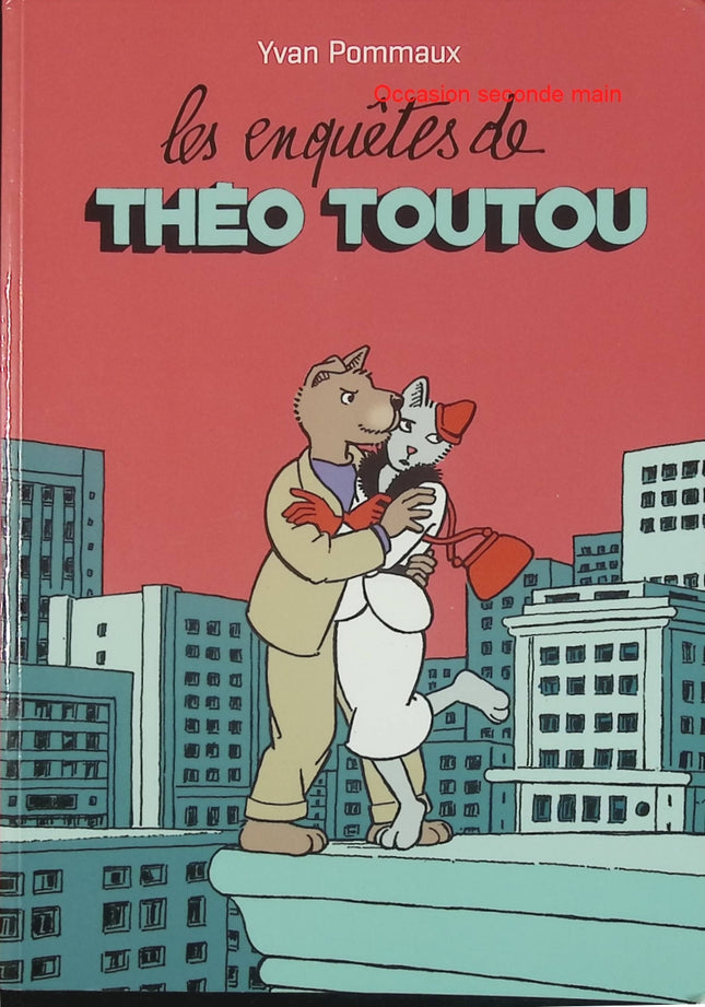 Les enquêtes de Théo Toutou – Yvan Pommaux – BD jeunesse policière pleine d'humour – Livre d'occasion - Livre BD