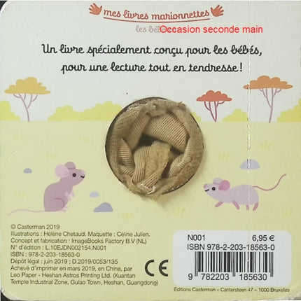 Simon le lion – Hélène Chetaud – Livre marionnette pour bébé dès 3 mois - Livre