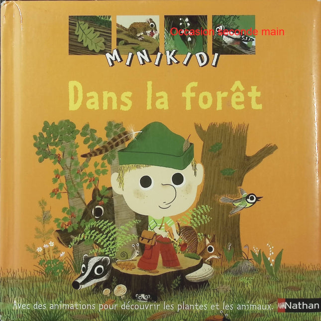 Dans la forêt Tome 11 – Valérie Guidoux et Marc Boutavant – Livre d’éveil nature et animaux - Livre