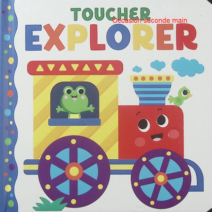 Toucher Explorer – Livre à toucher – Livre d’éveil sensoriel pour bébé - Livre