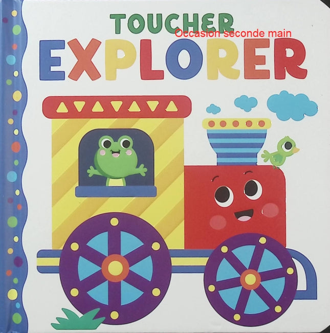 Toucher Explorer – Livre à toucher – Livre d’éveil sensoriel pour bébé - Livre
