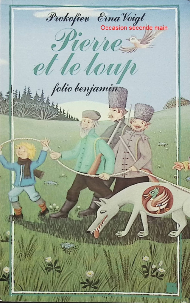 Pierre et le loup – Conte musical – Serge Prokofiev – Album jeunesse classique d'occasion - Livre