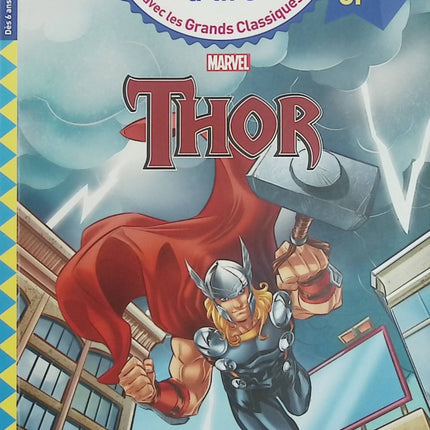 Marvel – Thor – CP Niveau 3 – J'apprends à lire avec les grands classiques – Livre première lecture d'occasion - Livre