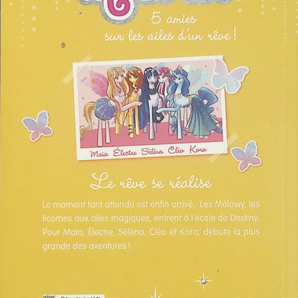 Melowy – Tome 1 : Le rêve se réalise – Danielle Star – roman jeunesse fantasy licornes et amitié - Livre