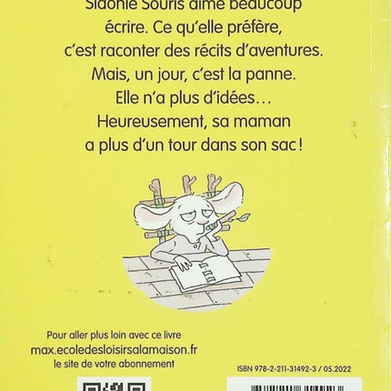 Sidonie Souris – Clothilde Delacroix – album jeunesse animaux et histoire tendre - Livre