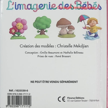 La nature – Imagerie des bébés – Fleurus – Livre éveil bébé documentaire nature animaux plantes découverte - Livre