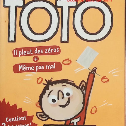 Les Blagues de Toto – Il pleut des zéros – Même pas mal – Thierry Coppée – BD humour école enfants rigolade - Livre