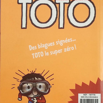 Les Blagues de Toto – Il pleut des zéros – Même pas mal – Thierry Coppée – BD humour école enfants rigolade - Livre