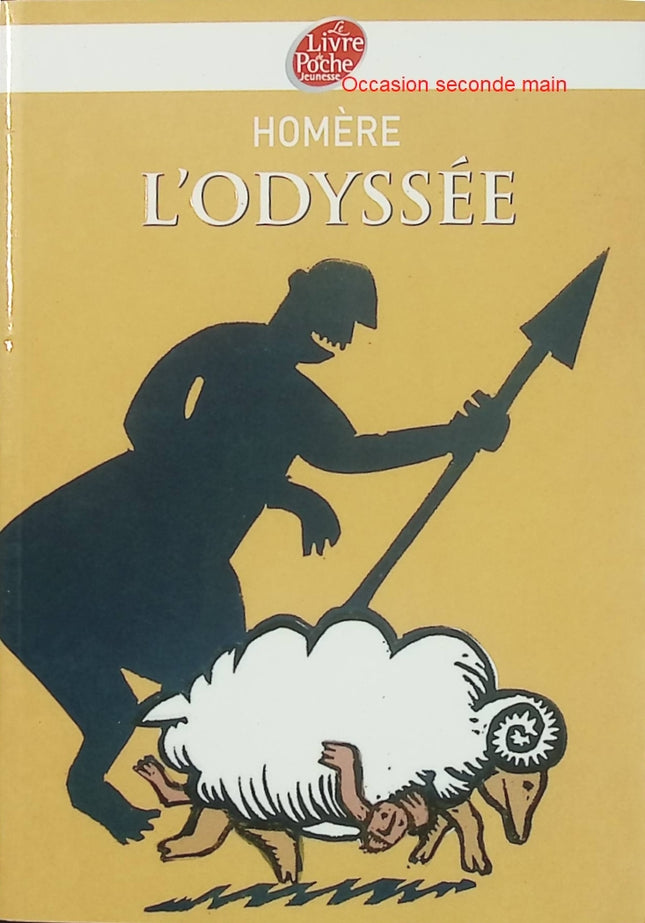 L'Odyssée - Texte abrégé - Homère - Classique jeunesse d'occasion - Livre