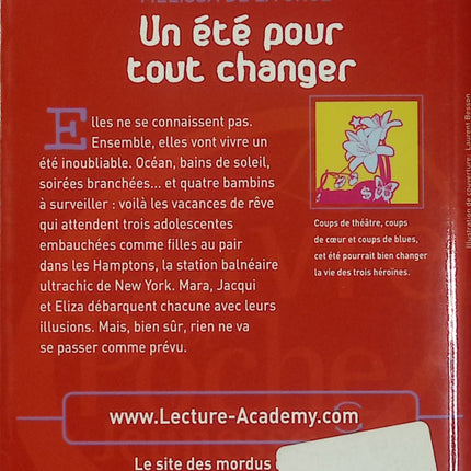 Filles au pair - Tome 1 : Un été pour tout changer - Melissa de la Cruz - Roman jeunesse d'occasion - Livre