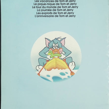 Tom et Jerry – Vacances – Cartoon Network – album jeunesse humour aventure chat et souris dessins animés - Livre