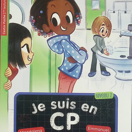 Les toilettes de l'école - Je suis en CP Niveau 2 - Magdalena, Emmanuel Ristord - Première lecture jeunesse d'occasion - Livre