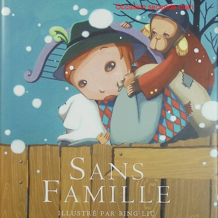 Sans Famille - Hector Malot & Bing Liu - Roman jeunesse illustré d'occasion - Livre
