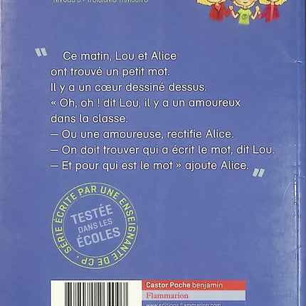 Les Amoureux - Je suis en CP Niveau 3 - Magdalena - Première lecture jeunesse d'occasion - Livre
