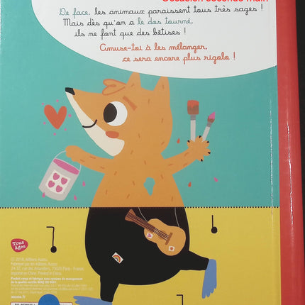 Drôles de z’animaux – Les animaux de la forêt et de la jungle | Livre jeunesse ludique pour découvrir les animaux sauvages - Livre