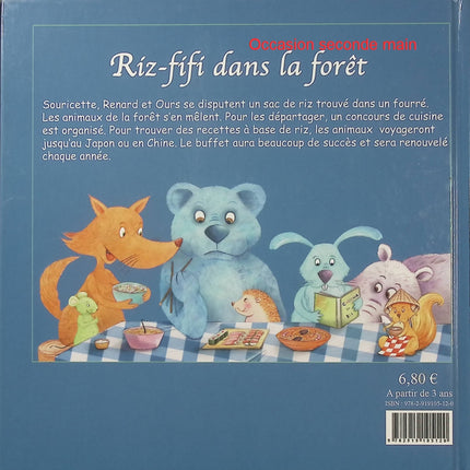 Riz-Fifi dans la forêt – Armelle Renoult, Isabelle Gribout | Histoire illustrée pour enfants, aventure et découverte de la nature - Livre
