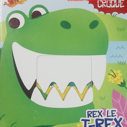 Rex le T-Rex est affamé – Béatrice Costamagna – Livre Croque – Album jeunesse animé d'occasion dès 3 ans - Livre