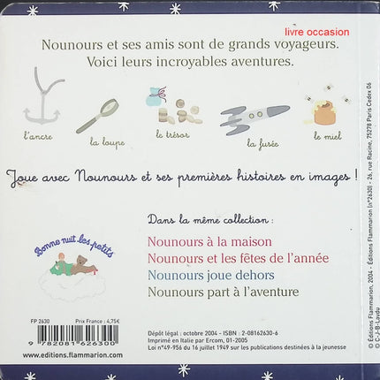 Nounours part a l'aventure - Laydu Claude et Christine - livre