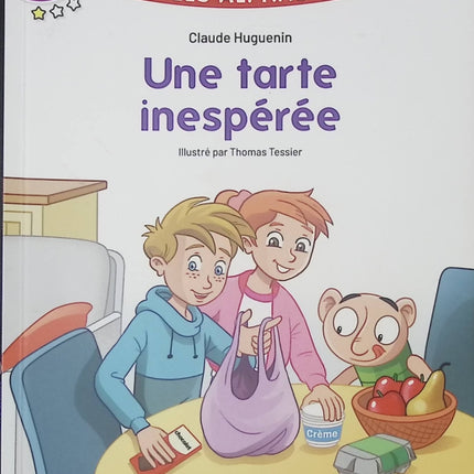 Apprendre à lire avec Les Alphas – Début CP : Une tarte inespérée – Livre jeunesse premières lectures pour enfants – Claude Huguenin & Thomas Tessier - livre