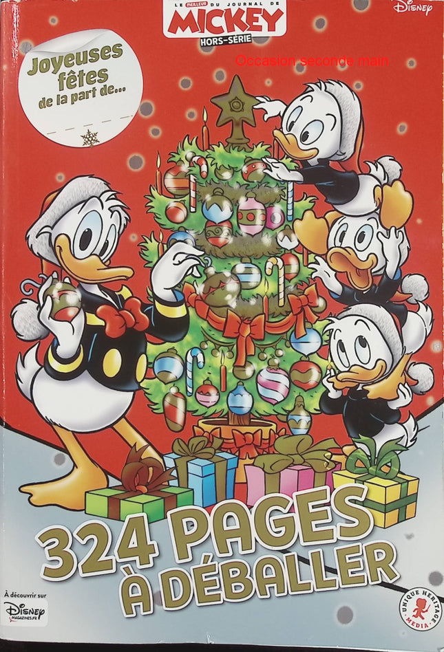 Mickey Hors-Série Collector Tome 1 – Joyeuses Fêtes – 324 pages – BD Disney - Livre BD