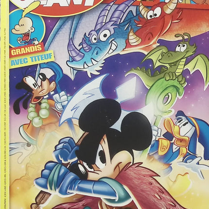 Mickey Parade Géant N°348 – Le Retour des Magiciens – BD Disney – Mickey, Donald et aventures - Livre BD