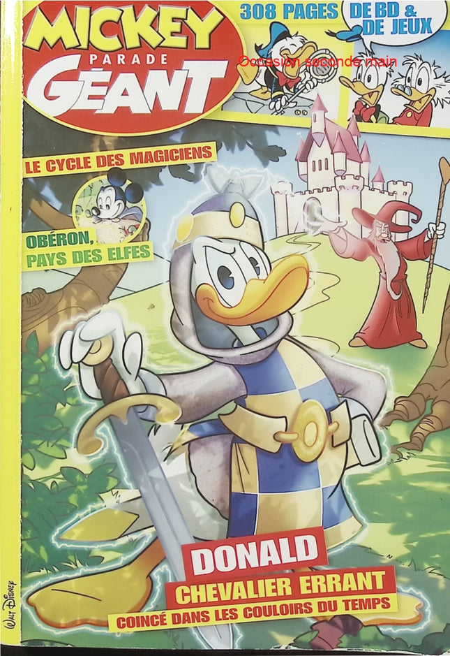 Mickey Parade Géant N°376 – Donald, chevalier errant – BD Disney – Donald, Mickey et aventures - Livre BD