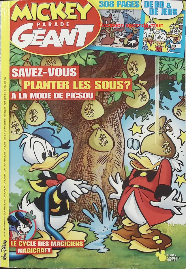 Mickey Parade Géant N°364 – Savez-vous planter les sous à la mode de Picsou ? – BD Disney - Livre BD