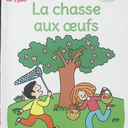Regarde, je lis ! - Mila et Noé - Une histoire à lire tout seul : La chasse aux œufs - Lecture CP Niveau 3 - Livre d’apprentissage de la lecture pour enfants - livre