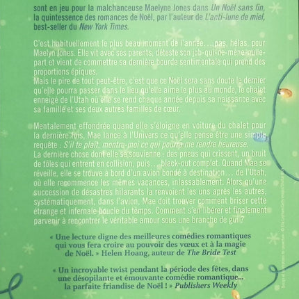 Un Noël sans fin – Christina Lauren - livre