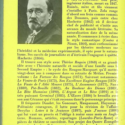 Une page d'amour – Émile Zola – Livre d'occasion pas cher - livre