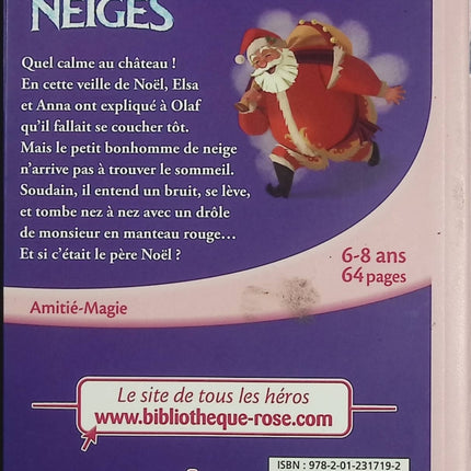 La Reine des Neiges – Tome 13 : Une nuit magique – Bibliothèque Rose – Elsa Anna Arendelle aventure Disney magie - Livre