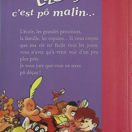 Titeuf – Tome 4 : C’est pô malin… – Zep – Bibliothèque Rose – roman jeunesse humour école bêtises - Livre