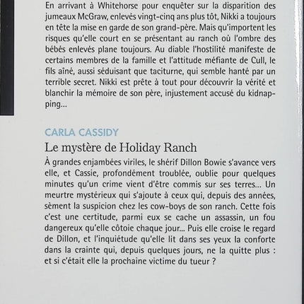 Rapprochés par un secret – Le mystère de Holiday Ranch – B.J. Daniels & Carla Cassidy – Black Rose - Livre