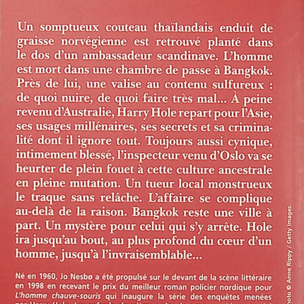 Les cafards – Jo Nesbø – roman policier occasion polar nordique Harry Hole enquête Bangkok - Livre