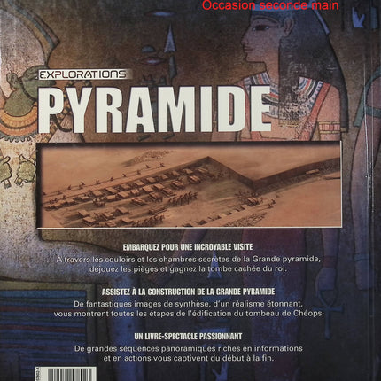 Pyramide – Peter Chrisp – Gallimard Jeunesse – Grande pyramide de Khéops – Égypte ancienne - Livre